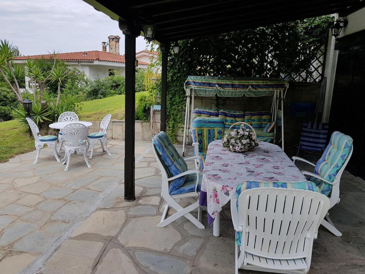 Beachfront Villa 100M From Sea For Up To 10 Guests Сиври Экстерьер фото